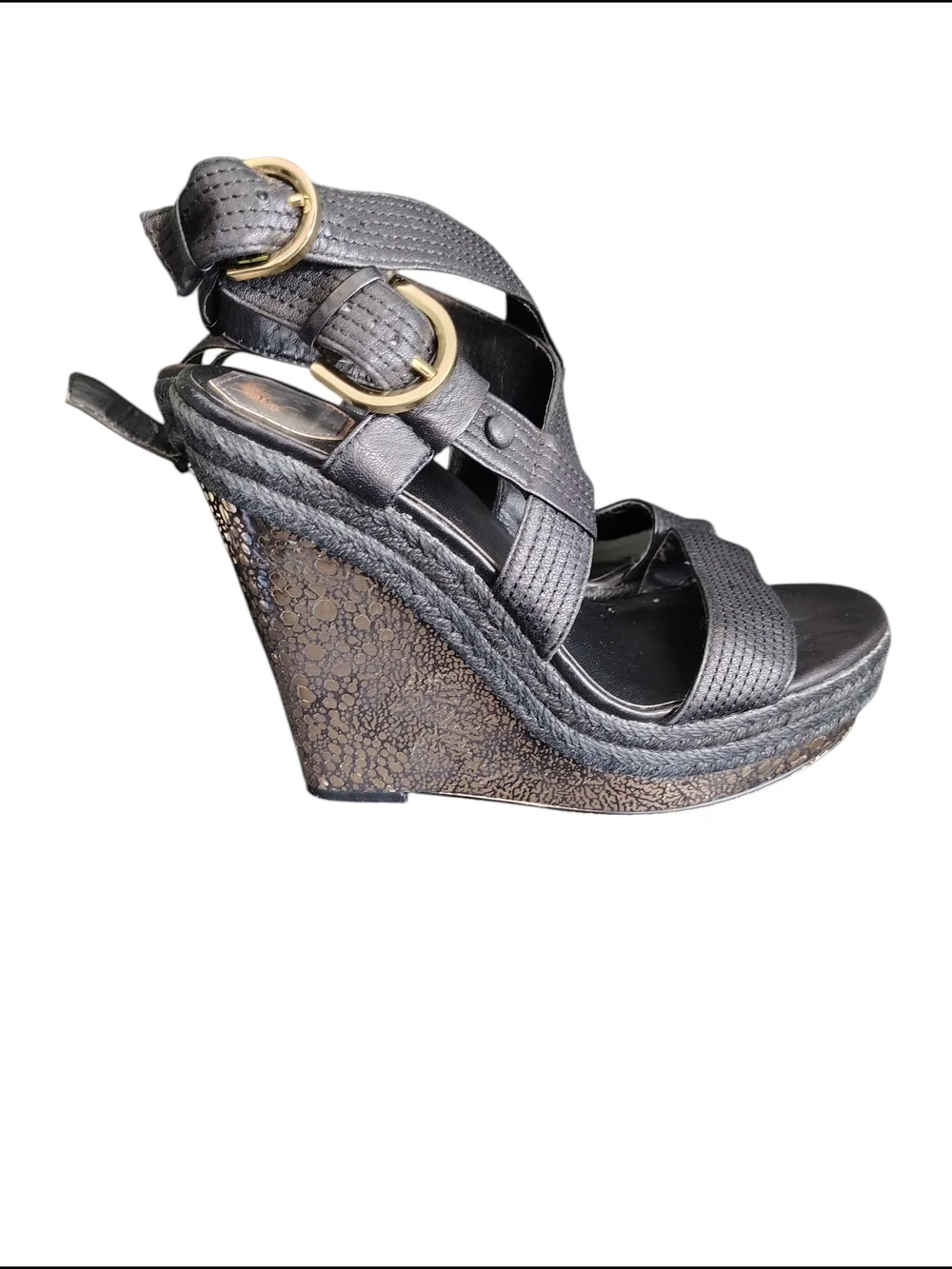 Donald J. Pliner Michelle Wedge Sandal size 8.5